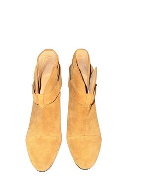 Rag & Bone  Tan Suede Ankle Booties